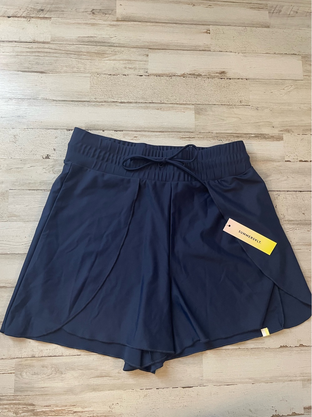 NWT Summersalt The Sea to Shore Swim Short Deep Sea Size S
